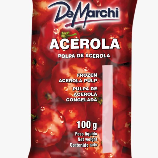 DEMARCHI Acerola Fruchtpüree – Polpa de Acerola, 100g