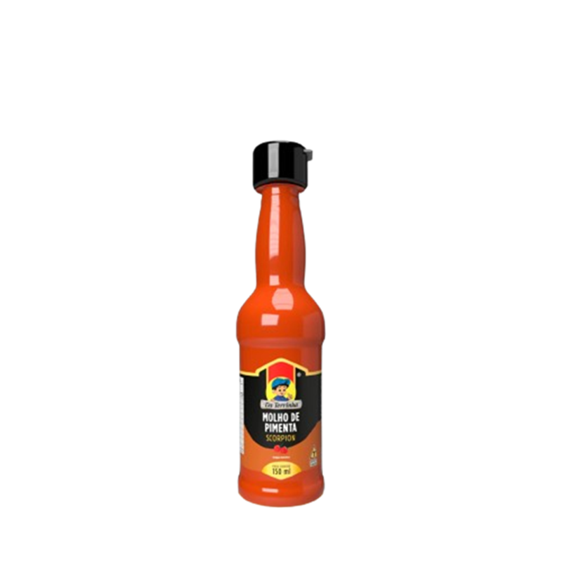 OT3117-MOLHO-DE-PIMENTA-SCORPION-DA-TERRINHA-150ML.png Chili-Sosse Molho de Pimenta Scorpion Da Terrinha - 150ml – Bild 1