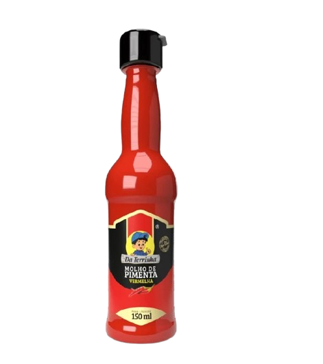 OT3118-MOLHO-DE-PIMENTA-VERMELHA-DA-TERRINHA-150ML.png Chili-Sosse Molho de Pimenta Vermelha Da Terrinha - 150ml – Bild 1
