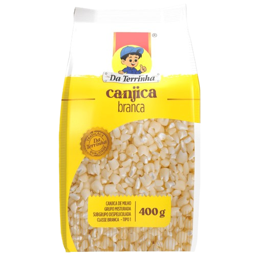 Canjica branca de milho - 400g