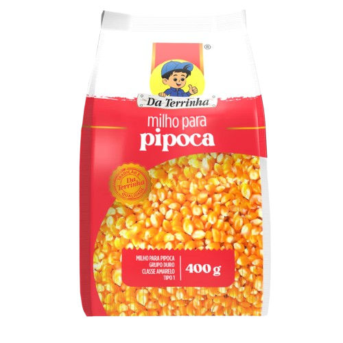 Milho de pipoca Da Terrinha - 400g