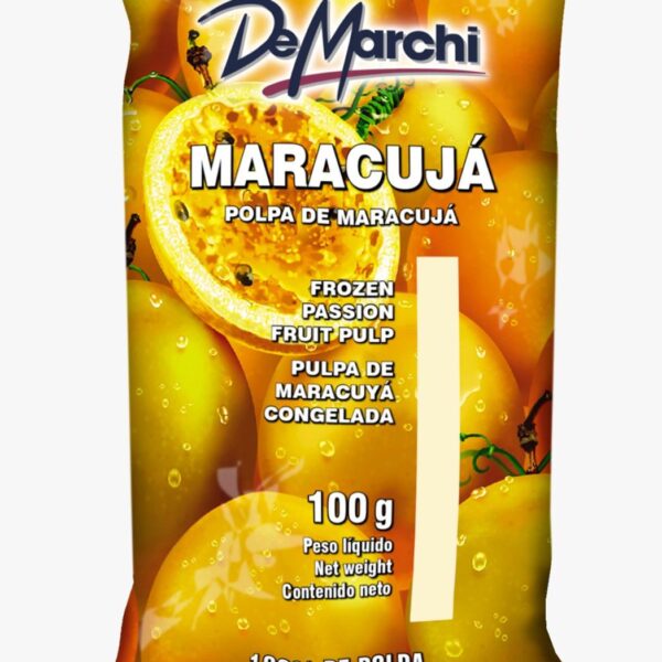 DEMARCHI Maracuja Fruchtpüree – Polpa de Maracuja, 100g