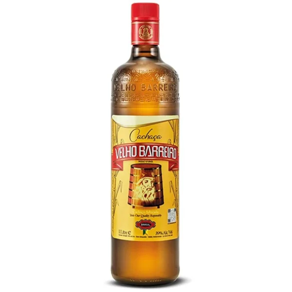 Cachaça Velho Barreiro Silver - 1L