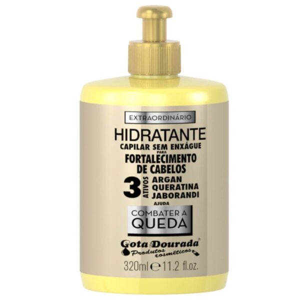 Echtes Gota Dourada Leave-in Creme - Außergewöhnliche Stärkung 320ml