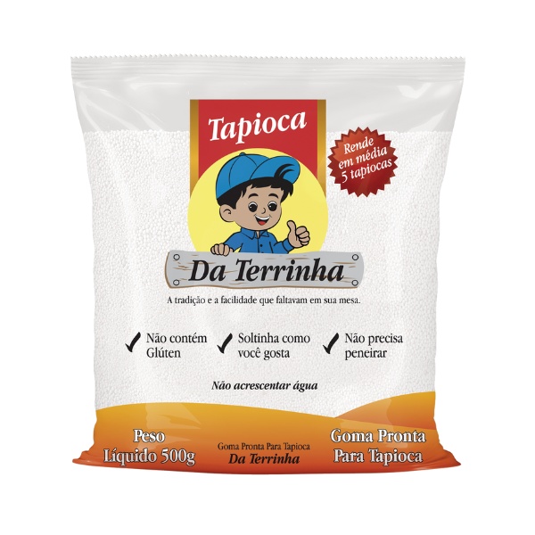 Da Terrinha Tapioka aus Brasilien Goma Pronta para Tapioca - 500 g